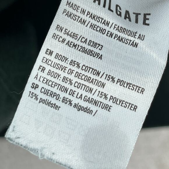 PENN STATE Hoodie Adult M NITTANY LIONS PSU Sweatshirt Blackwatch Plaid Green - Picture 12 of 15